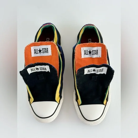 Chuck Taylor Converse All Star Low Multicolored Sneakers, US Size Men 4, Women 6 - Picture 4 of 11